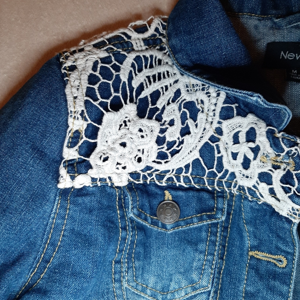 New Look Jean Crop jacket